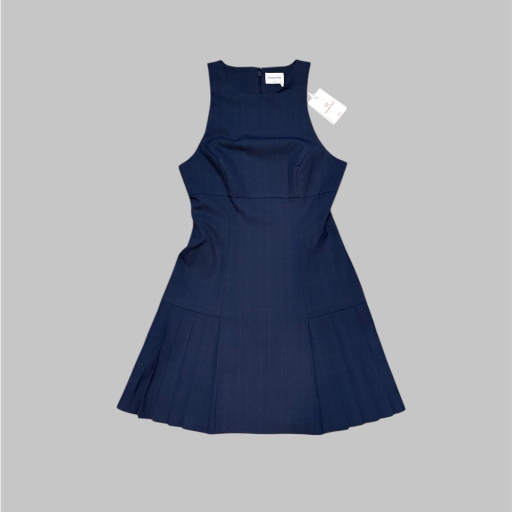 Aritzia Sunday Best Navy Dress